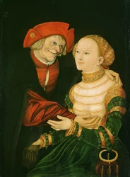 Das ungleiche Paar, 1522
